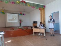 победители  конференции -Горшунова М, Мельникова Ю, 9кл 20.03.19