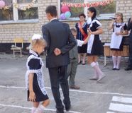 Праздник  первого  звонка  «Здравствуй,  первый  класс!» 
